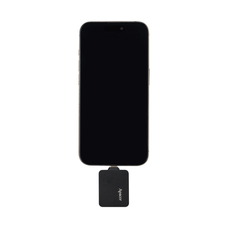 Портативний SSD Apacer AS714 2TB USB 3.2 Gen.2 Read/Write 1000MB/s Black (AP2TBAS714B-1)