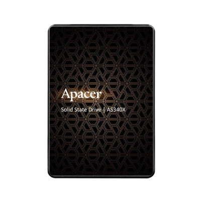 Накопичувач SSD Apacer AS340X 480GB 2.5" 7mm SATAIII 3D NAND Read/Write: 550/520 MB/sec Bulk (AP480GAS340XC)