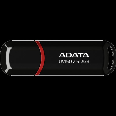 Флеш-накопичувач ADATA USB 3.2 UV 150 512Gb Black (AUV150-512G-RBK)