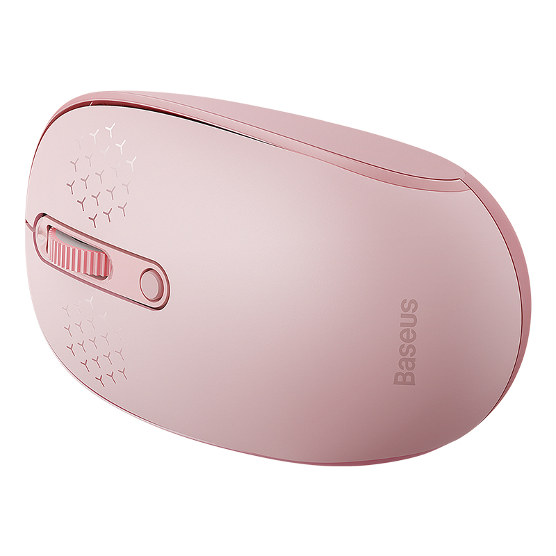 Маніпулятор миша бездротова Baseus F01B Tri-Mode Wireless Mouse Baby Pink (B01055503413-00)