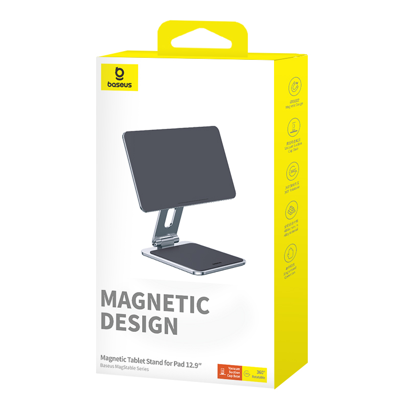 Підставка для планшету Baseus MagStable Series Magnetic Tablet Stand for Pad 12.9″ Space Grey (B10460300811-01)