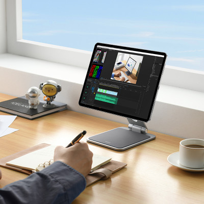 Підставка для планшету Baseus MagStable Series Magnetic Tablet Stand for Pad 12.9″ Space Grey (B10460300811-01)