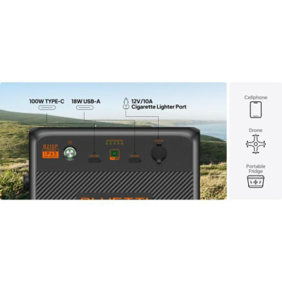 Додаткова батарея Bluetti B210P для зарядної станції (2.150Wh) (B210P)