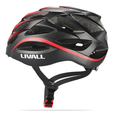 Захисний шолом Livall BH62 NEO (L) Black&Red (55-61см), акустика, мікрофон, сигнали поворотів та стопів, додаток, пульт BR80, Bluetooth (LIV-TBH62N-1041)