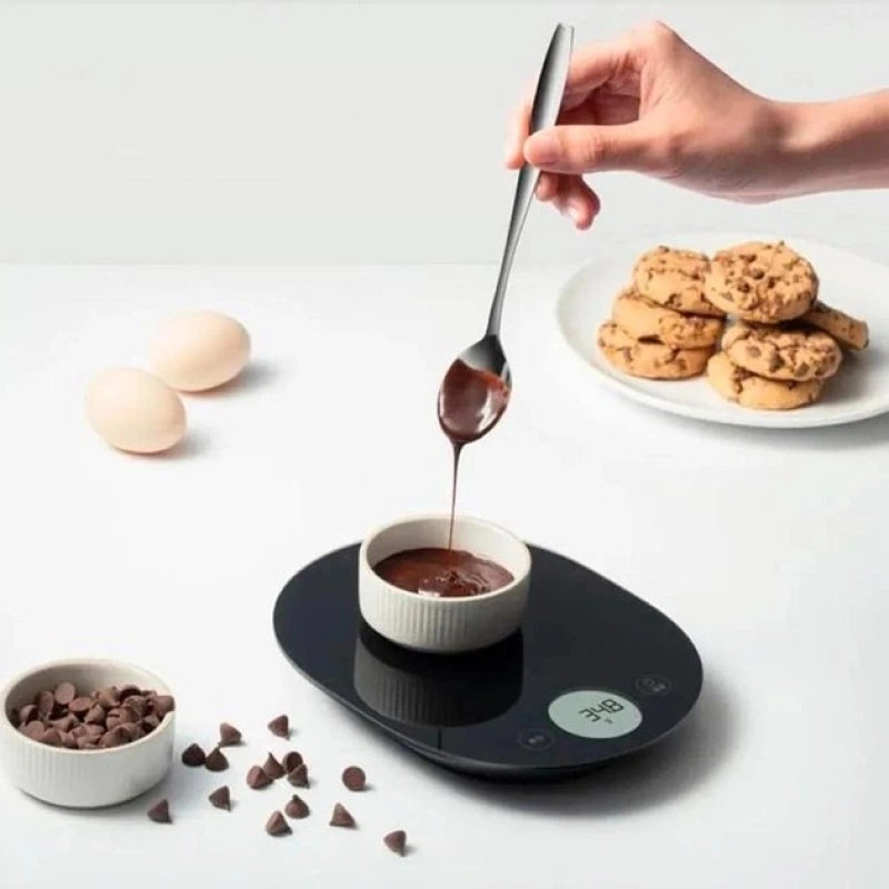 Ваги кухонні електронні Xiaomi Mijia electronic kitchen scale Black (BHR7515CN)