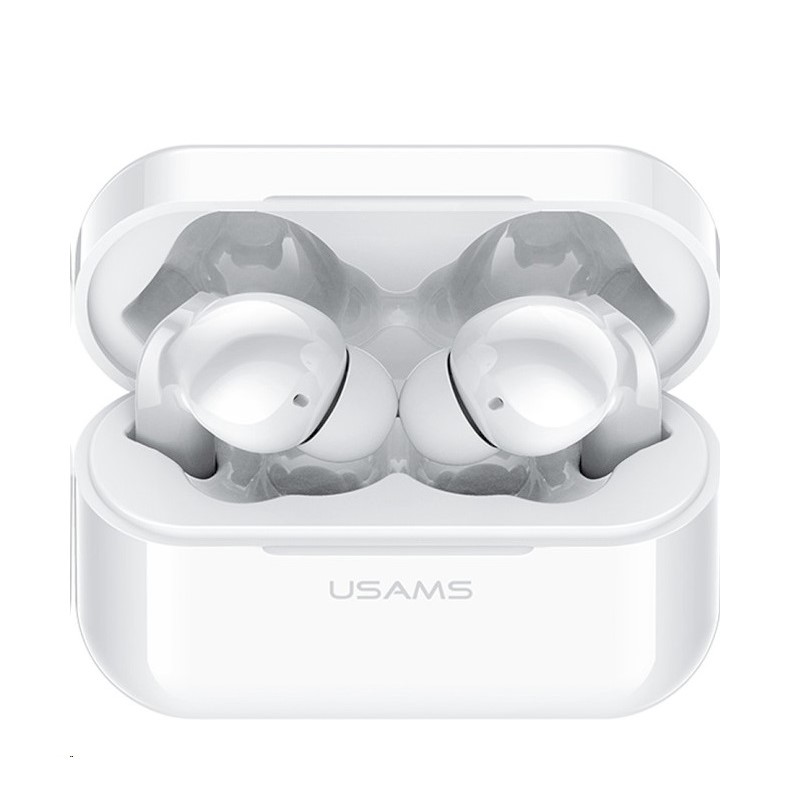 Бездротові навушники USAMS-LY06  ANC TWS Earbuds-- LY Series BT5.0 White (BHULY06)