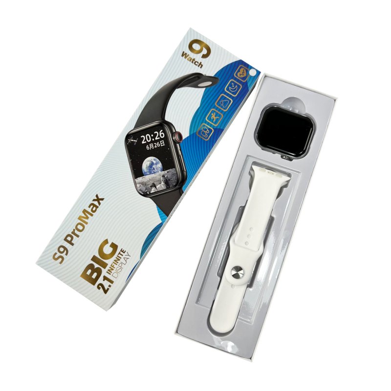 Смарт-годинник BIG S9 Pro Max IP65 White (BIGS9PWhite)