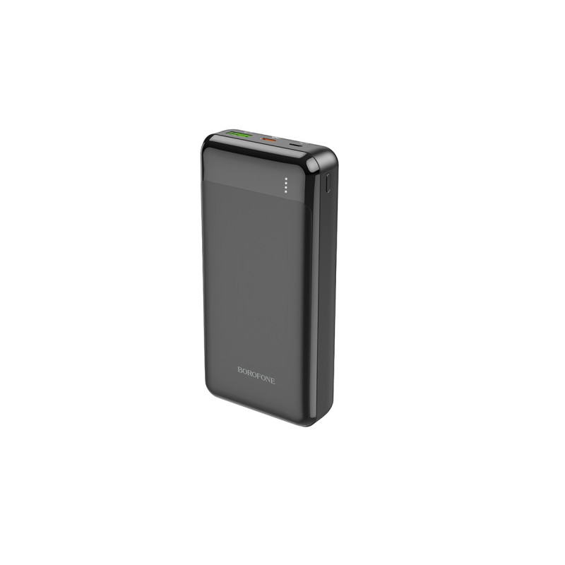 Зовнішній акумулятор BOROFONE BJ19A Incredible PD20W+QC3.0 power bank 20000mAh Black (6974443381603)