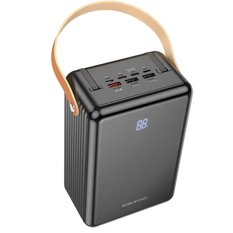 Зовнішній акумулятор BOROFONE BJ32 Terra 22.5W fully compatible power bank(80000mAh) Black (6941991100062)