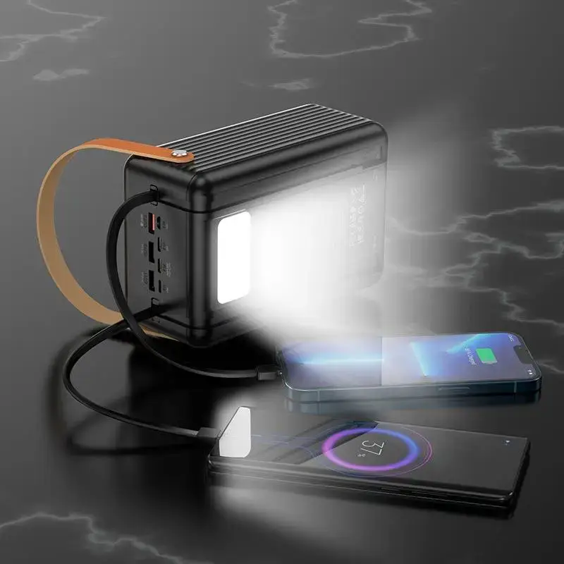 Зовнішній акумулятор BOROFONE BJ32 Terra 22.5W fully compatible power bank(80000mAh) Black (6941991100062)