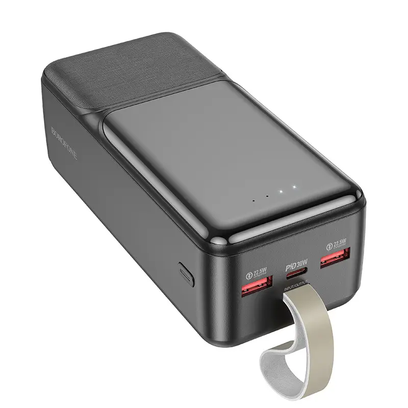 Зовнішній акумулятор BOROFONE BJ33C Creed PD30W power bank(40000mAh) Black (6941991102363)