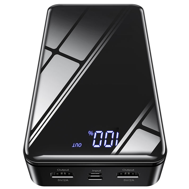 Зовнішній акумулятор BOROFONE BJ8 Extreme power bank(30000mAh) Black (6931474739971)