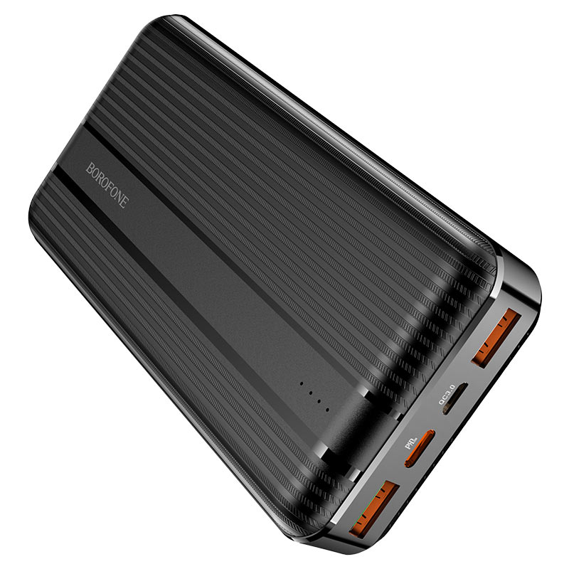 Зовнішній акумулятор BOROFONE BJ9A Uranus 22.5W fully compatible 20000mAh Black (6974443382679)