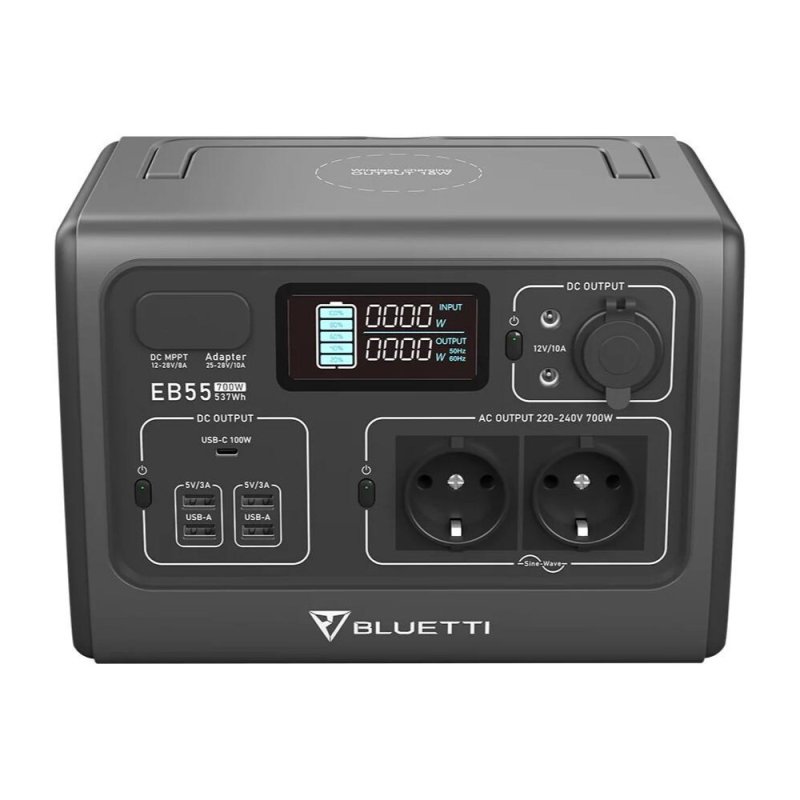 Портативна зарядна станція Bluetti EB55 (537Wh) (EB55)