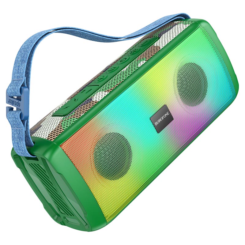 Портативна колонка BOROFONE BR26 Daring sports BT speaker Camouflage Green (6974443387209)