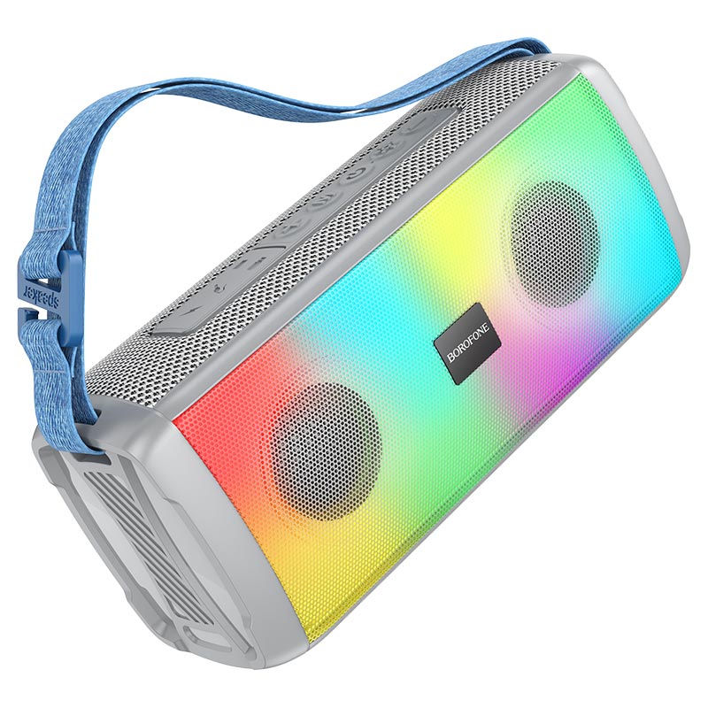 Портативна колонка BOROFONE BR26 Daring sports BT speaker Gray (6974443387193)