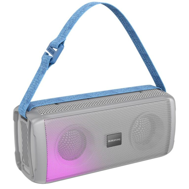 Портативна колонка BOROFONE BR26 Daring sports BT speaker Gray (6974443387193)