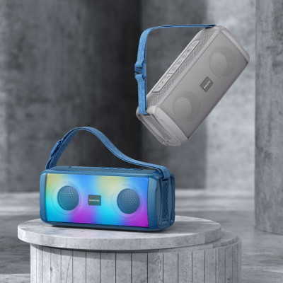 Портативна колонка BOROFONE BR26 Daring sports BT speaker Gray (6974443387193)