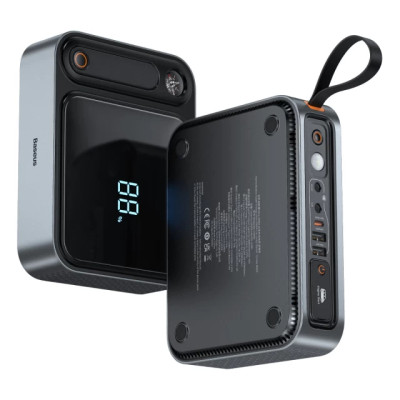 Автомобільний пуско-зарядний пристрій Baseus Super Energy Ultra Jump Starter 3000A Cluster Black (C00251400111-00) Автомобільний пуско-зарядний пристрій Baseus Super Energy Ultra Jump Starter 3000A Cluster Black (C00251400111-00)