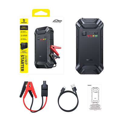 Автомобільний пуско-зарядний пристрій Baseus PrimeTrip VJ1 Jump Starter 12000mAh (C0119400)