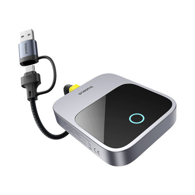 Адаптер Baseus SafeJourney Series Wireless CarPlay Adapter Space Grey (C10745100813-00)