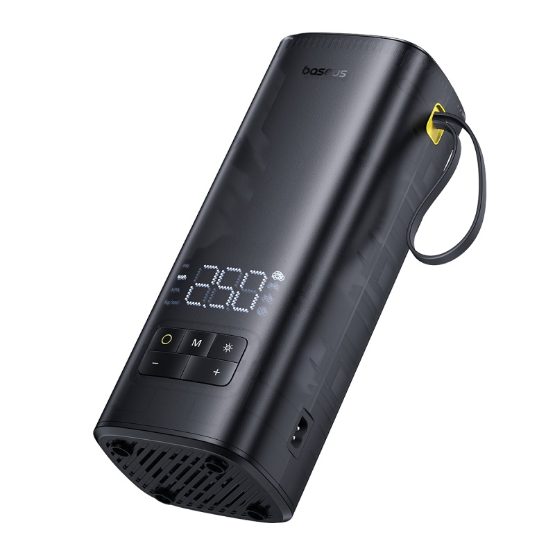 Автомобільний насос Baseus SuperMini Mega Series Double Cylinder Air Inflator Cluster Black (C11123202111-00)