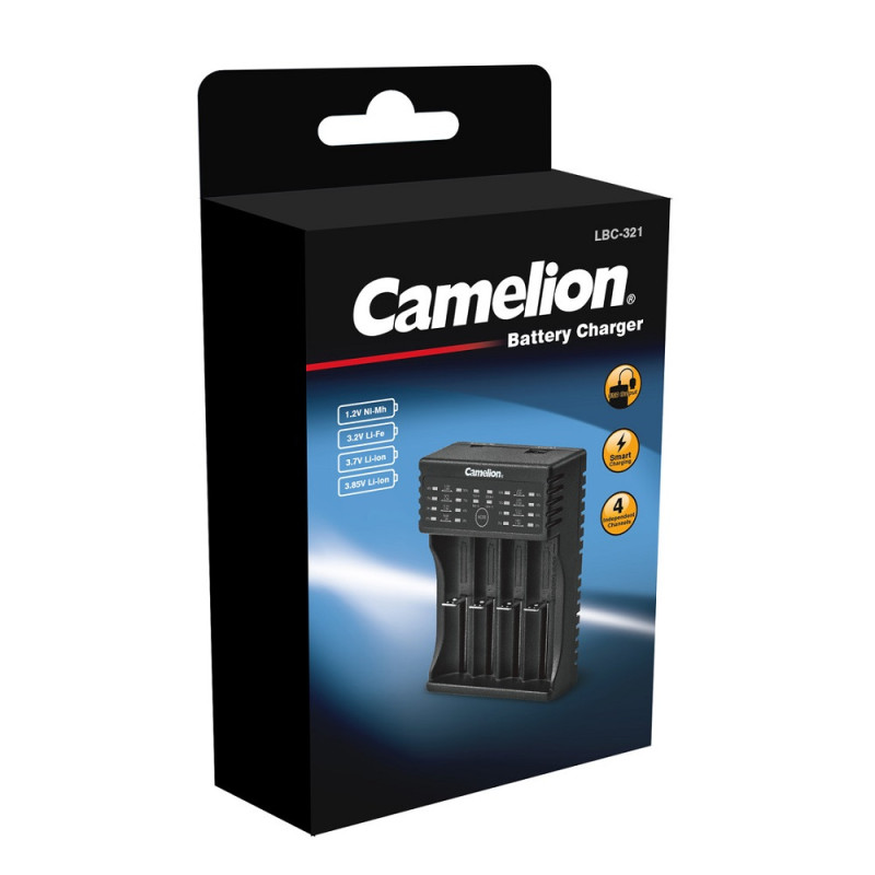 Зарядний пристрій CAMELION LBC-321 universal charger BP1 (C-20000321) (4260216457135)