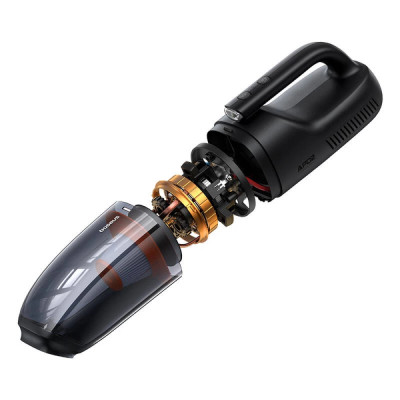 Автомобільний пилосос Baseus AP02 Handy Vacuum Cleaner (6000pa) Black (C30459600121-00) Автомобільний пилосос Baseus AP02 Handy Vacuum Cleaner (6000pa) Black (C30459600121-00)