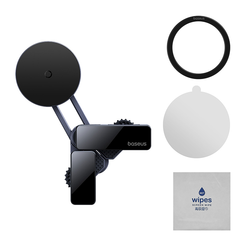 Автотримач для телефона Baseus MaxView Magnetic Car Mount for In-Vehicle Infotainment Screen Space Grey (C40180701813-00)