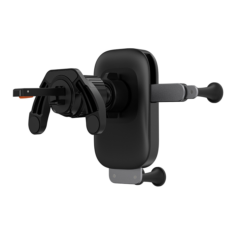 Автотримач для телефона Baseus UltraControl Mega Series Folding Screen Phone Car Mount Cluster Black (C40465400111-00)