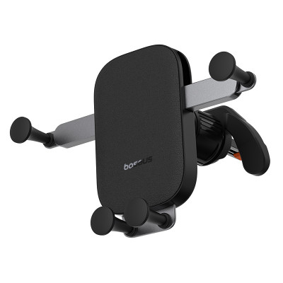 Автотримач для телефона Baseus UltraControl Mega Series Folding Screen Phone Car Mount Cluster Black (C40465400111-00) Автотримач для телефона Baseus UltraControl Mega Series Folding Screen Phone Car Mount Cluster Black (C40465400111-00)