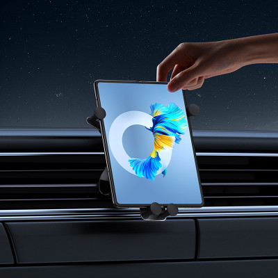 Автотримач для телефона Baseus UltraControl Mega Series Folding Screen Phone Car Mount Cluster Black (C40465400111-00) Автотримач для телефона Baseus UltraControl Mega Series Folding Screen Phone Car Mount Cluster Black (C40465400111-00)