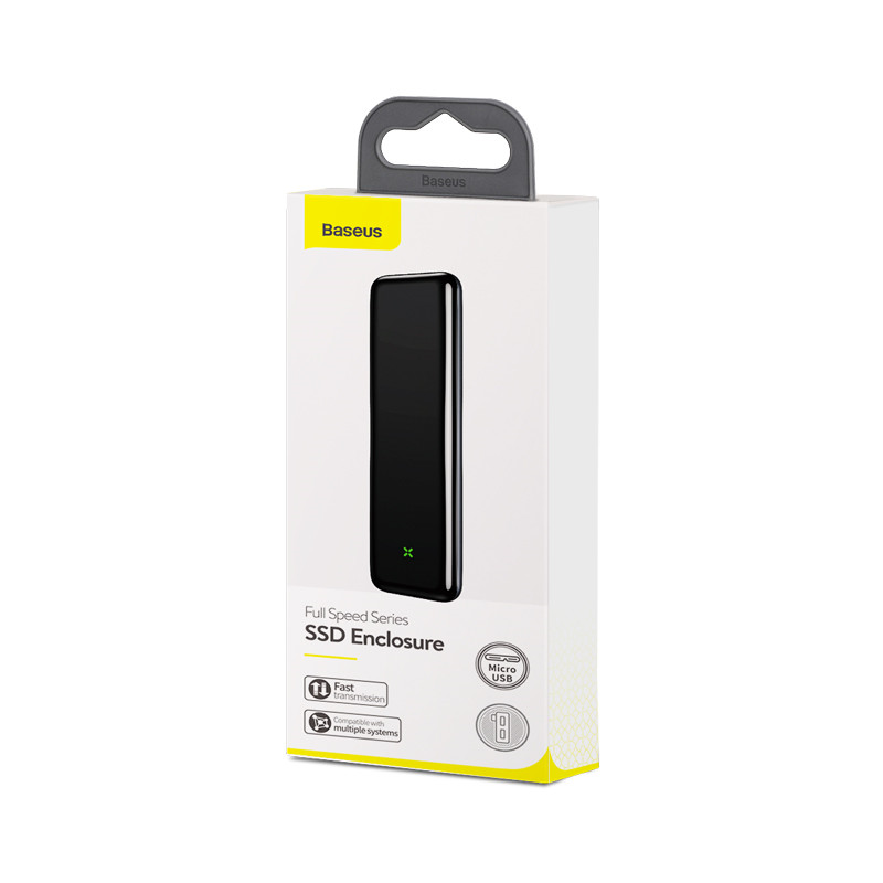 Зовнішній карман Baseus Full Speed Series SSD Enclosure(Type-C GEN1) Space Gray (CAYPH-E0G)