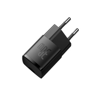 Мережевий зарядний пристрій Baseus Cube Pro Fast Charger 1C 30W EU Black (CCXF000301)