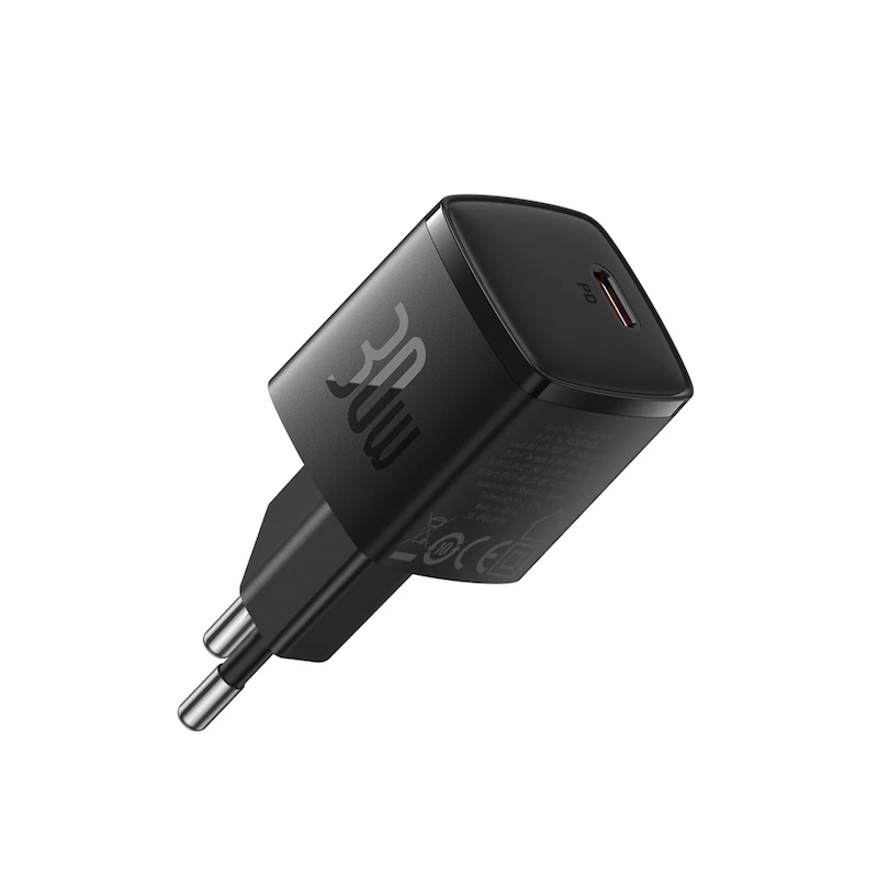 Мережевий зарядний пристрій Baseus Cube Pro Fast Charger 1C 30W EU Black (CCXF000301)