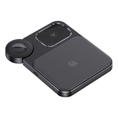 Бездротовий зарядний пристрій Usams US-CD190 15W 3in1 Desktop Wireless Charger (CD190WXC01) Бездротовий зарядний пристрій Usams US-CD190 15W 3in1 Desktop Wireless Charger (CD190WXC01)
