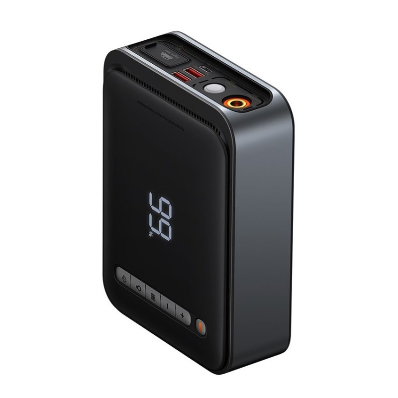 Автомобільний пуско-зарядний пристрій з насосом Baseus Super Energy 2-in-1 Jump Starter（1000A）Black (CGCN000001)
