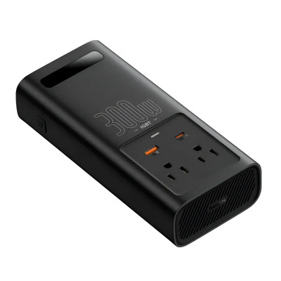 Автомобільний інвертор Baseus IGBT Power Inverter 300W (110V US/JP ) Black (CGNB010001) Автомобільний інвертор Baseus IGBT Power Inverter 300W (110V US/JP ) Black (CGNB010001)
