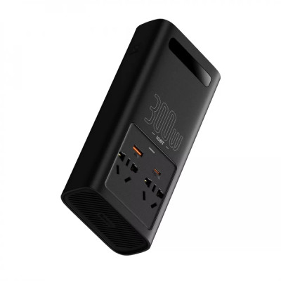 Автомобільний інвертор Baseus IGBT Power Inverter 300W (220V CN/EU ) Black (CGNB010101) Автомобільний інвертор Baseus IGBT Power Inverter 300W (220V CN/EU ) Black (CGNB010101)