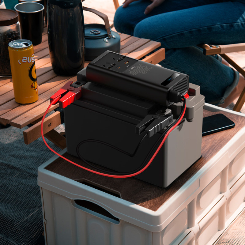 Автомобільний інвертор Baseus IGBT Power Inverter 300W (220V CN/EU ) Black (CGNB010101)