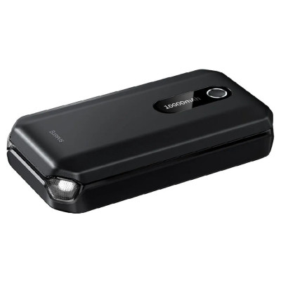 Автомобільний пуско-зарядний пристрій Baseus Super Energy Air Car Jump Starter(10000mAh) Black (CGNL020101) Автомобільний пуско-зарядний пристрій Baseus Super Energy Air Car Jump Starter(10000mAh) Black (CGNL020101)