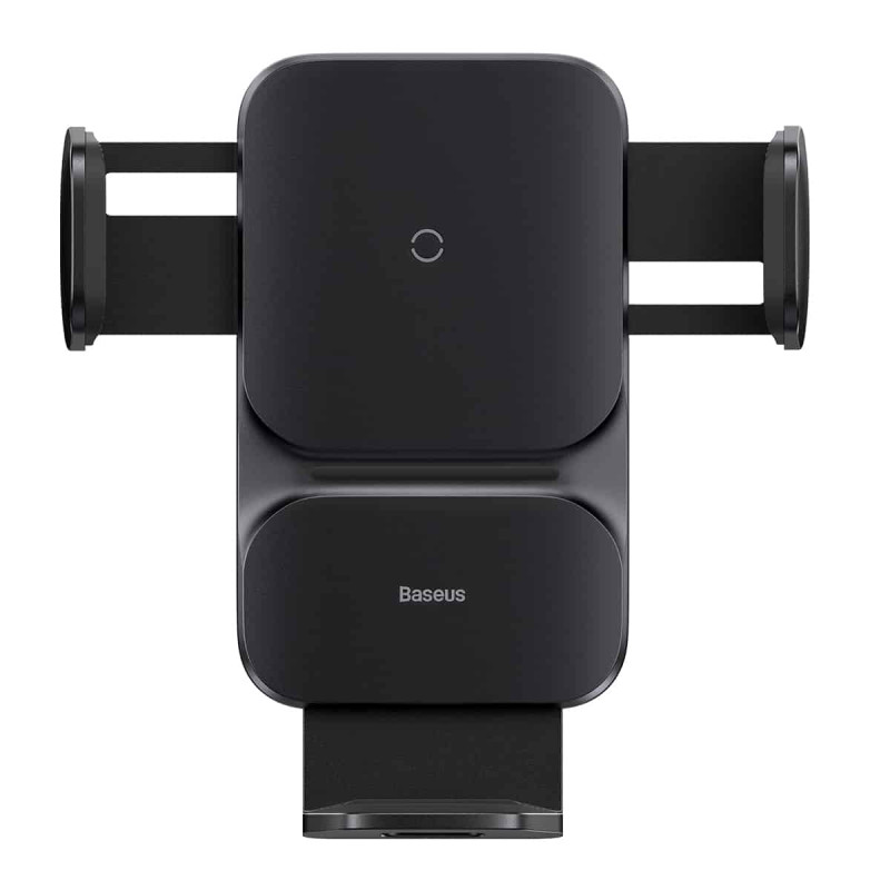 Автотримач для телефона з БЗП Baseus Wisdom Auto Alignment 15W Black (CGZX000001)