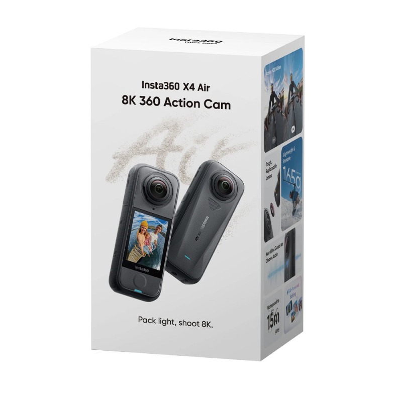Екшн-камера Insta360 X4 Air Starter Bundle  (Black) (6977644764763)