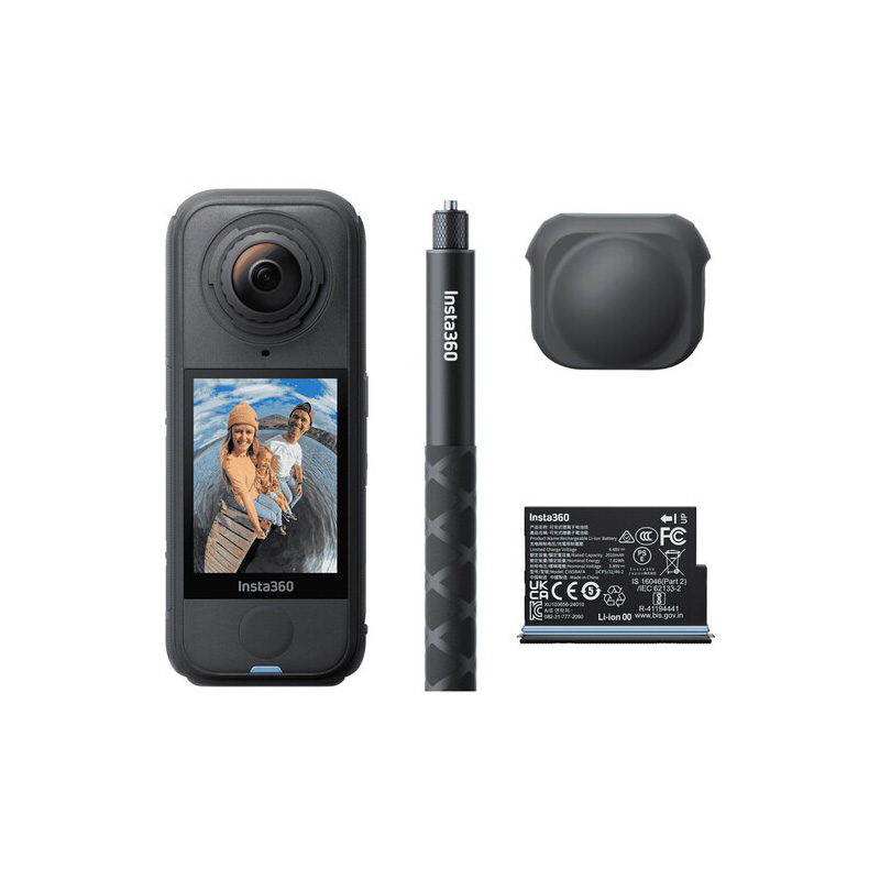 Екшн-камера Insta360 X4 Air Starter Bundle  (Black) (6977644764763)