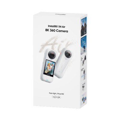 Екшн-камера Insta360 X4 Air Starter Bundle (Arctic White) (6977644767399) Екшн-камера Insta360 X4 Air Starter Bundle (Arctic White) (6977644767399)