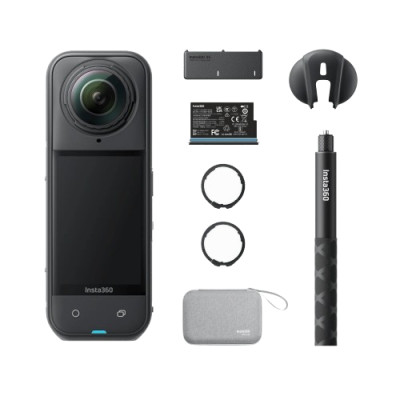 Екшн-камера Insta360 X5 Essential Bundle (Black) (6977644761496) Екшн-камера Insta360 X5 Essential Bundle (Black) (6977644761496)