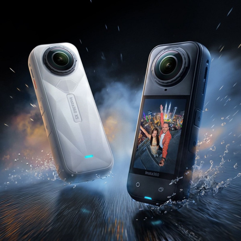 Екшн-камера Insta360 X5 Standard Bundle Satin White Limited Edition (6977644763612)