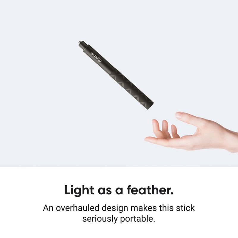 Селфі палиця Insta360 Invisible Selfie Stick 114 cm (Black) (6970357854684)
