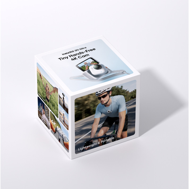 Екшн-камера Insta360 GO Ultra Standard Edition (Arctic White) (6977644761342)