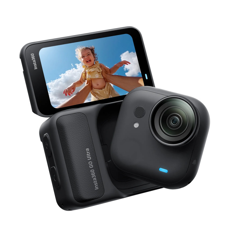 Екшн-камера Insta360 GO Ultra Standard Edition (Midnight Black) (6977644761045)